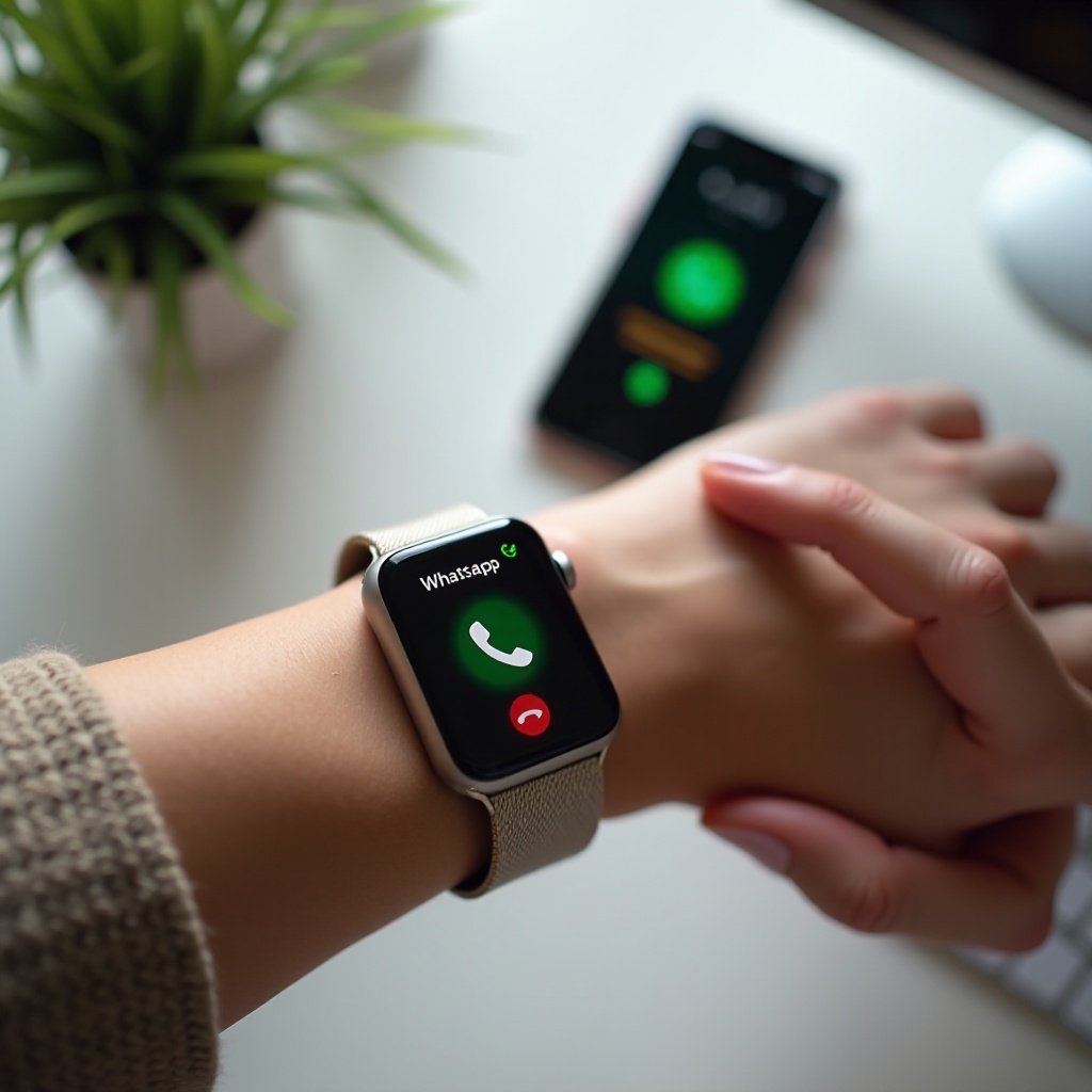 whatsapp anrufe auf apple watch