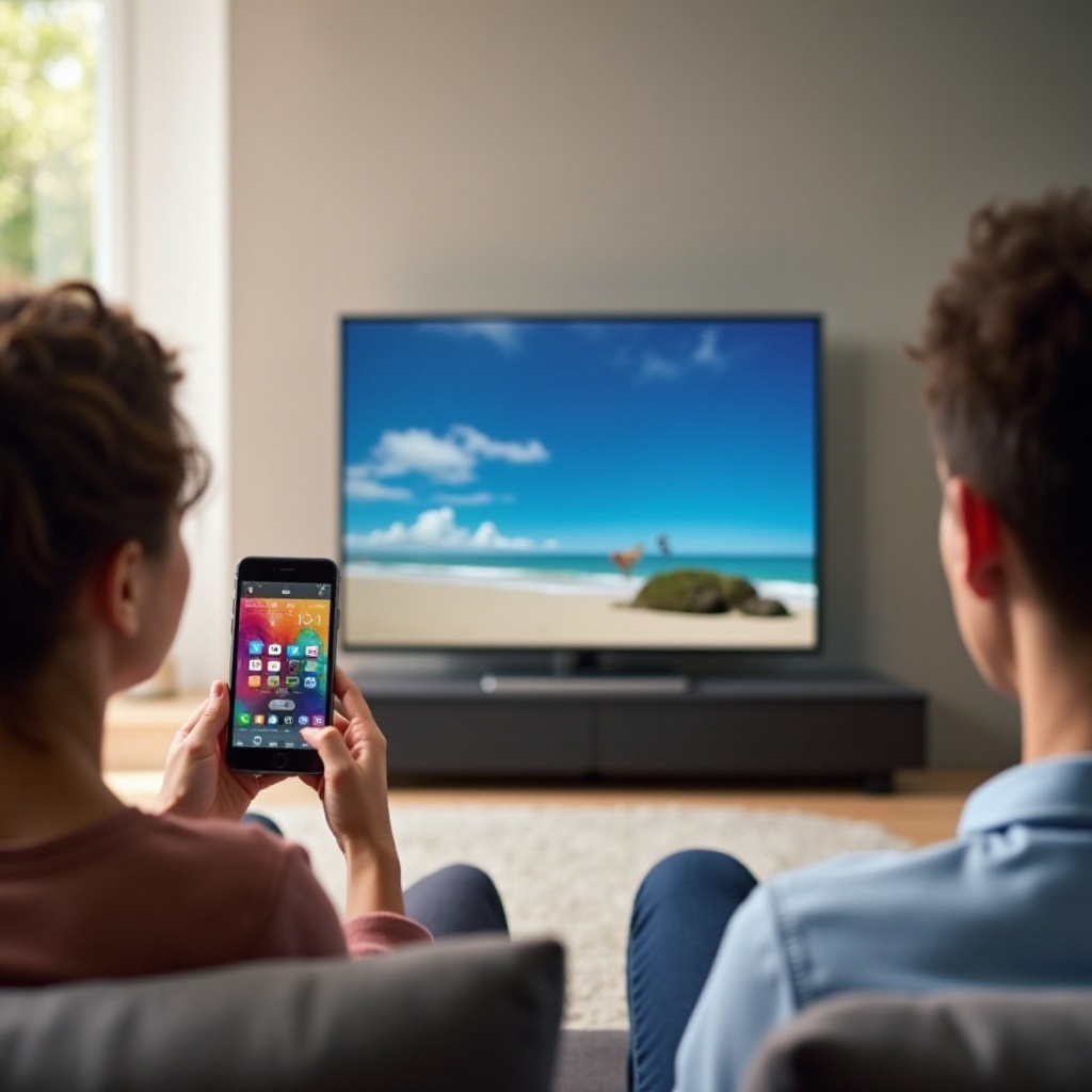 Handy spiegeln Philips TV